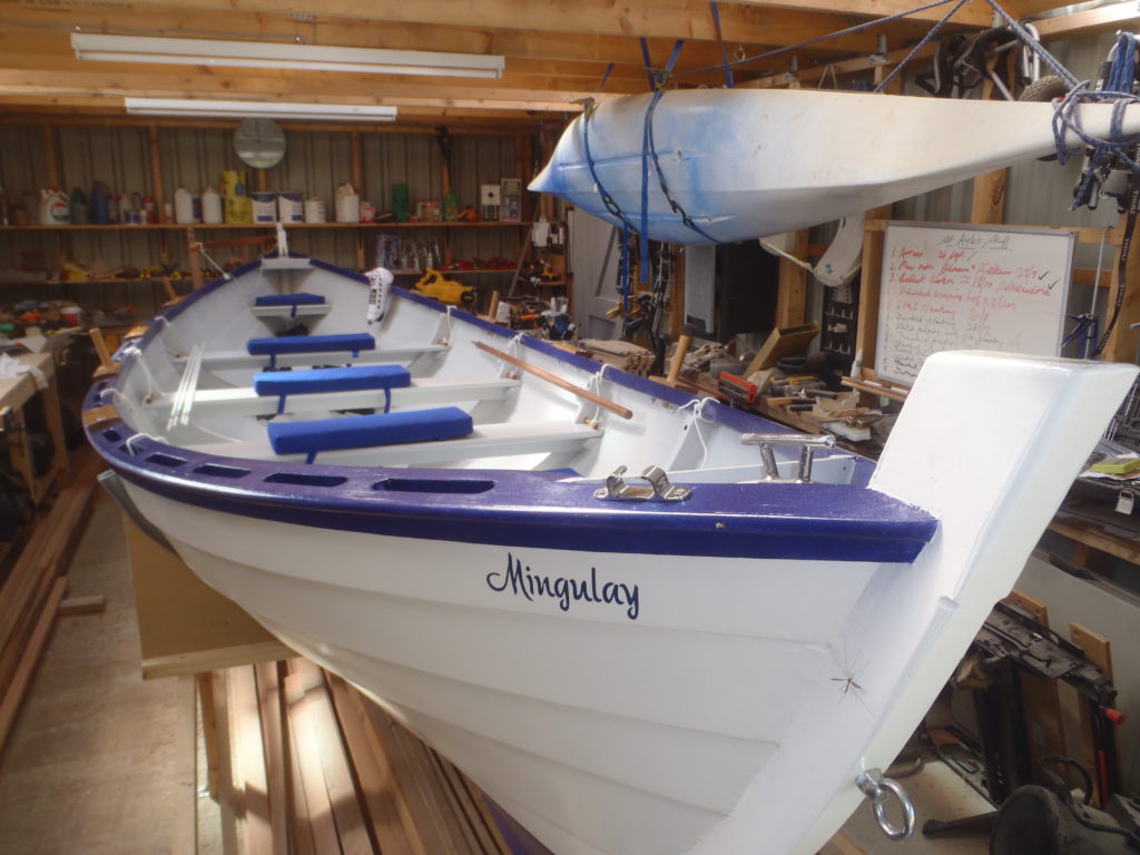 Kilchrenan Inverinan and Dalavich Coastal Rowing Club’s existing skiff Mingulay